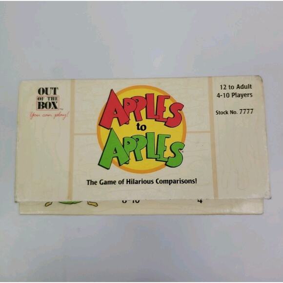APPLES to APPLES Card Game 2001 Edition-Complete-Used - Picture 4 of 7